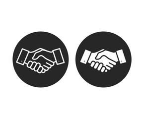Handshake meeting commitment stock illustration