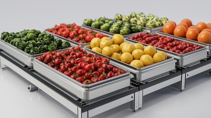 Automated food production plants streamlining global supply urban environments digital innovations