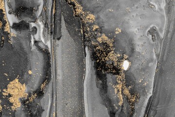 Original artwork photo of marble ink abstract art. High resolution photograph from exemplary original painting. Abstract painting was painted on HQ paper texture to create smooth marbling pattern.