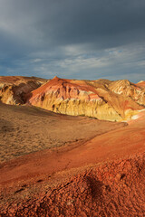The Red Canyon of the Aral Sea,  Uzbekistan