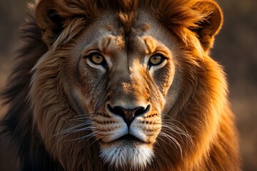 Fototapeta premium portrait of a lion