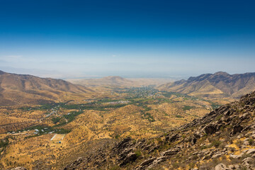 Landscape of the road to Kabul,  Afghanistan