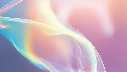 Pastel colored flowing lines create abstract swirling patterns.