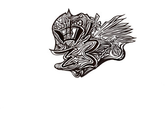 筆文字（書画同源）