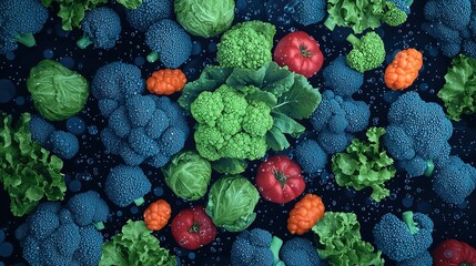 Innovative agricultural technologies transforming global food production worldwide image vibrant aerial sustainability