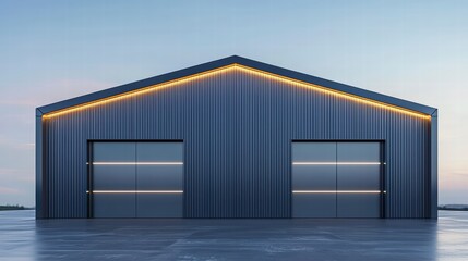 Industrial garage