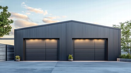 Industrial garage