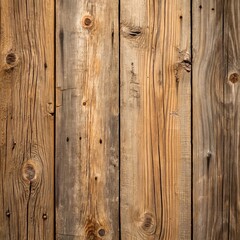 Fototapeta premium Distressed Barn Wood with Cracks and Knots: Rustic Texture Perfect for Vintage Decor, Farmhouse Design Projects, and Country-Style Backgrounds.