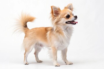 chihuahua dog isolated on white background