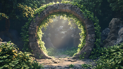 spectacular fantasy scene portal