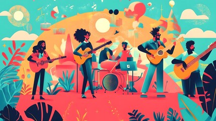 World music day concept