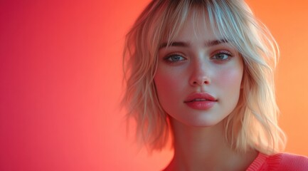 portrait moderne femme beauté
