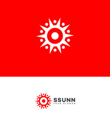 Sun logo icon