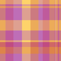 Vibrant pastel plaid pattern in soft yellows, oranges, and purples.  Perfect for textile designs, website backgrounds, or scrapbooking projects.