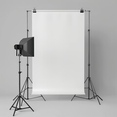 Professional Photography Studio Setup Mockup