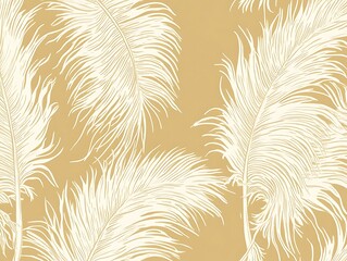 Elegant Feather Silhouette