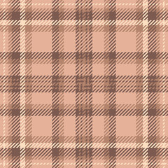 Place pattern plaid seamless, revival check tartan fabric. Artwork background textile texture vector in orange and red colors.