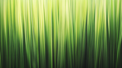 Fototapeta premium A close-up of vibrant green grass blades creating a natural and textured abstract background 