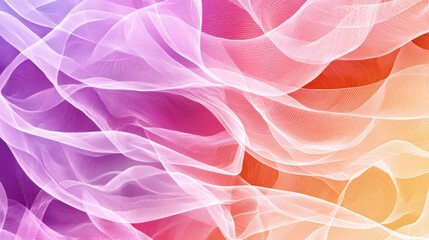 Obraz premium Abstract watercolor-inspired patterns with soft gradients and delicate brush textures, pastel hues suitable for stationery, wedding themes, or artistic backgrounds