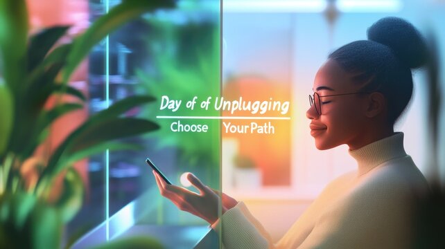 Embrace digital detox on the day of unplugging for mindful living and balance, National Day of Unplugging