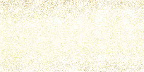 Gold Foil Splatter, Glitter, Sparkle Border, Brush Stroke, and Confetti on Transparent Background – Festive Glowing Particles PNG
