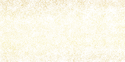 Gold Foil Splatter, Glitter, Sparkle Border, Brush Stroke, and Confetti on Transparent Background – Festive Glowing Particles PNG
