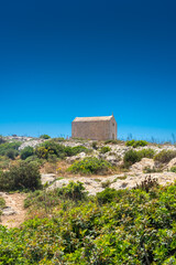 The Chapel of St. Mary Magdalene at Malta's Dingli Cliffs
