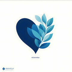 Design an abstract and minimalist logo that represents Volunteering It should convey a sense of accomplishment encapsulating the idea of relationships are built