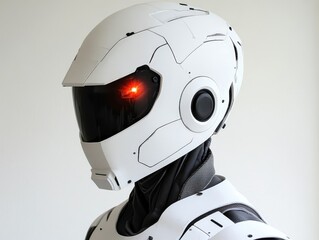 blue screen robot hand