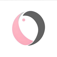 professional logo for a counseling center with a specialty in psychology colors pink and gray