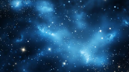 Obraz premium A stunning depiction of a starry night sky filled with twinkling stars and cosmic clouds.