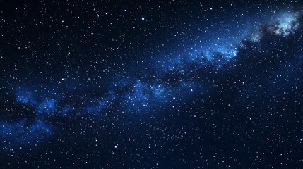 Obraz premium A stunning view of a starry night sky, showcasing the beauty of the universe.