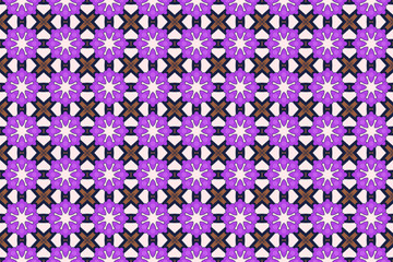 Seamless Fashion Digital Interior Graphic Luxury Symmetric Fabric Endless Wallpaper Texture Cloth Textile Geometric Art Tile Decoration Shape Template Visual Design Background Perspective Pattern.