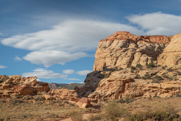 Fototapeta premium Color stock image of Capitol Reef National Park