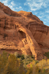 Cliff Arch in Coyote Gulch, Glen Canyon National Recreation Area, Utah.