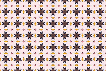 Seamless Perspective Cloth Geometric Tile Graphic Texture Shape Interior Luxury Digital Wallpaper Art Background Template Textile Decoration Fabric Visual Symmetric Endless Design Fashion Pattern.