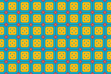 Seamless Perspective Cloth Geometric Tile Graphic Texture Shape Interior Luxury Digital Wallpaper Art Background Template Textile Decoration Fabric Visual Symmetric Endless Design Fashion Pattern.