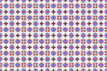 Seamless Perspective Cloth Geometric Tile Graphic Texture Shape Interior Luxury Digital Wallpaper Art Background Template Textile Decoration Fabric Visual Symmetric Endless Design Fashion Pattern.