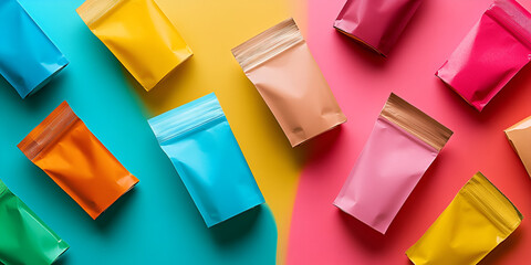 Packaging Concepts in Vivid Colors for Modern Branding Design
