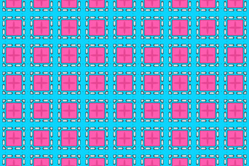 Seamless Perspective Cloth Geometric Tile Graphic Texture Shape Interior Luxury Digital Wallpaper Art Background Template Textile Decoration Fabric Visual Symmetric Endless Design Fashion Pattern.