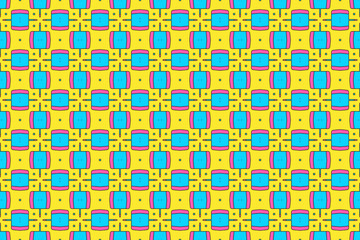 Seamless Perspective Cloth Geometric Tile Graphic Texture Shape Interior Luxury Digital Wallpaper Art Background Template Textile Decoration Fabric Visual Symmetric Endless Design Fashion Pattern.