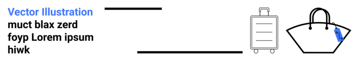 Rolling luggage and handbag side by side, emphasizing travel preparedness, packing essentials, and mobility. Ideal for travel agencies, vacations, tourism, organization, packing tips wanderlust