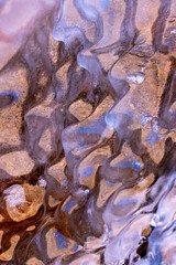 USA, Utah. Ice formations Arches National Park.