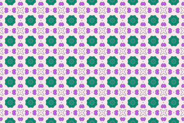 Seamless Template Symmetric Interior Cloth Fashion Geometric Wallpaper Luxury Shape Perspective Fabric Art Texture Design Textile Tile Visual Endless Background Digital Graphic Decoration Pattern.