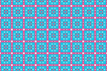 Seamless Template Symmetric Interior Cloth Fashion Geometric Wallpaper Luxury Shape Perspective Fabric Art Texture Design Textile Tile Visual Endless Background Digital Graphic Decoration Pattern.