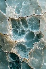 Fototapeta premium A cut-out of the sea's surface, creating an abstract and clean composition for design use.