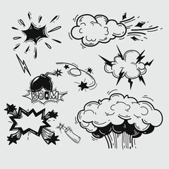 doodle elements collections