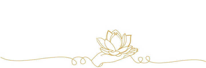 line art hand illustration background with a vesak day