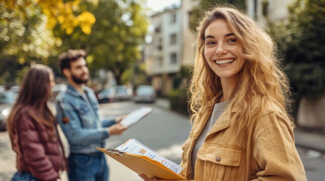 Engaging Canvassing in a Neighborhood Setting - Powered by Adobe