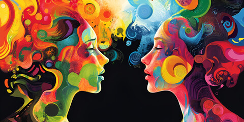 Brainstorming Session with Creative Professionals in a Collaborative Workspace